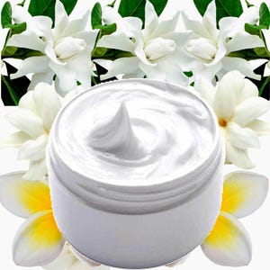 Frangipani Gardenia Jasmine Scented Moisturizing Body/Hand Cream Vegan All Skin Types
