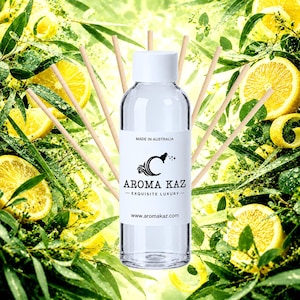Eucalyptus & Lemon Diffuser Oil – Vegan Alcohol-Free Home Fragrance