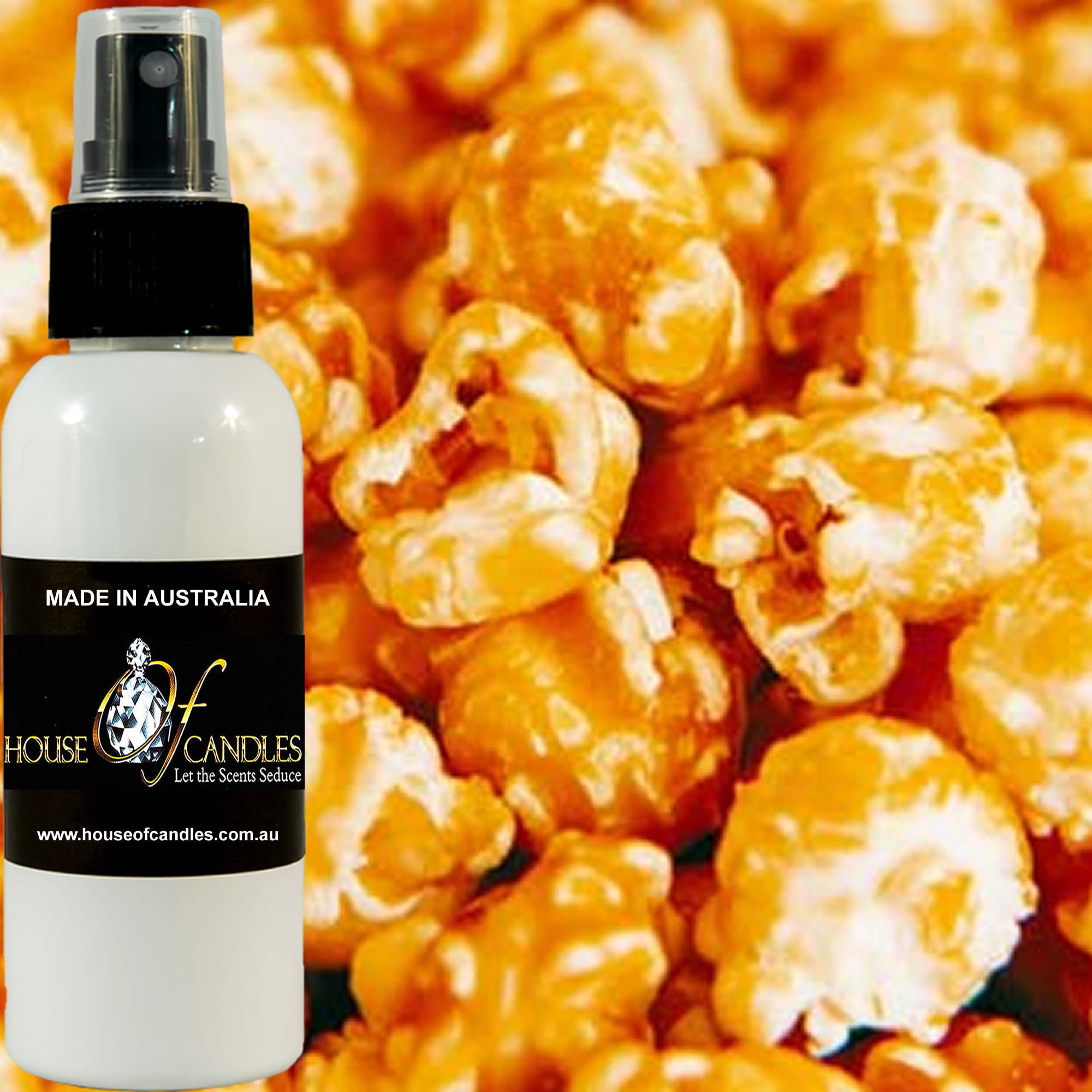 Caramel Popcorn Premium Scented Perfume Body Spray Mist Fragrance