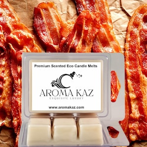 Bacon Eco Soy Wax Melts Clamshell | Hand Poured | Vegan Cruelty-Free