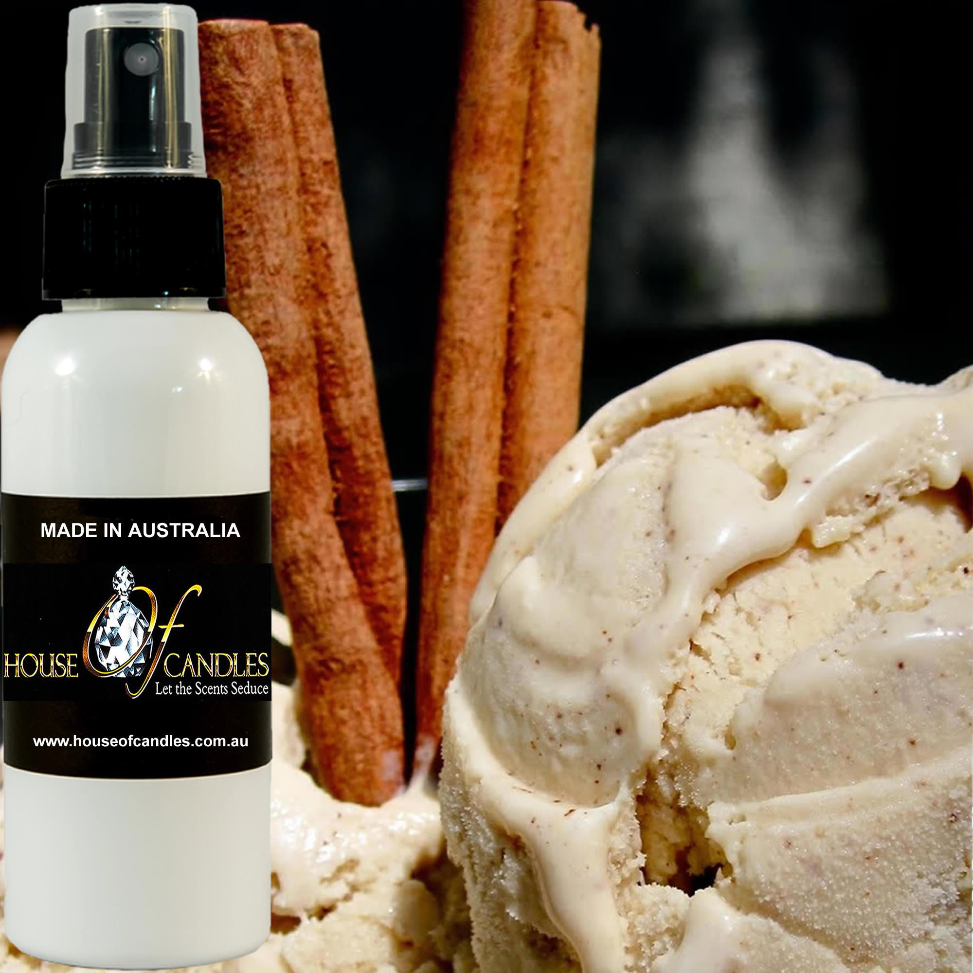 Buy Creamy Cinnamon Vanilla Premium Scented Perfume Body Spray