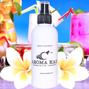 Tahitian Frangipani Body Spray Mist Cruelty Free Vegan Alcohol-Free Perfume