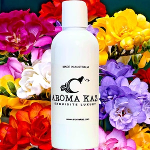 Freesia Couture Perfume Infused Body Wash/Bubble Bath/Shower Gel/Liquid Soap Vegan Cruelty Free Skincare