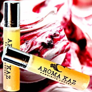 Cherry Musk Vanilla Perfume Roll On Fragrance Oil Vegan Alcohol-Free
