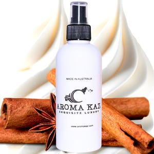 Oosterse vanille-bodyspray: veganistisch alcoholvrij parfum