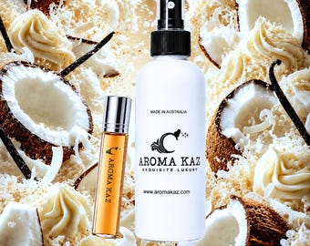 Vanilla Coconut Body Spray Mist – Vegan, Cruelty-Free, Alcohol-Free Body Fragrance