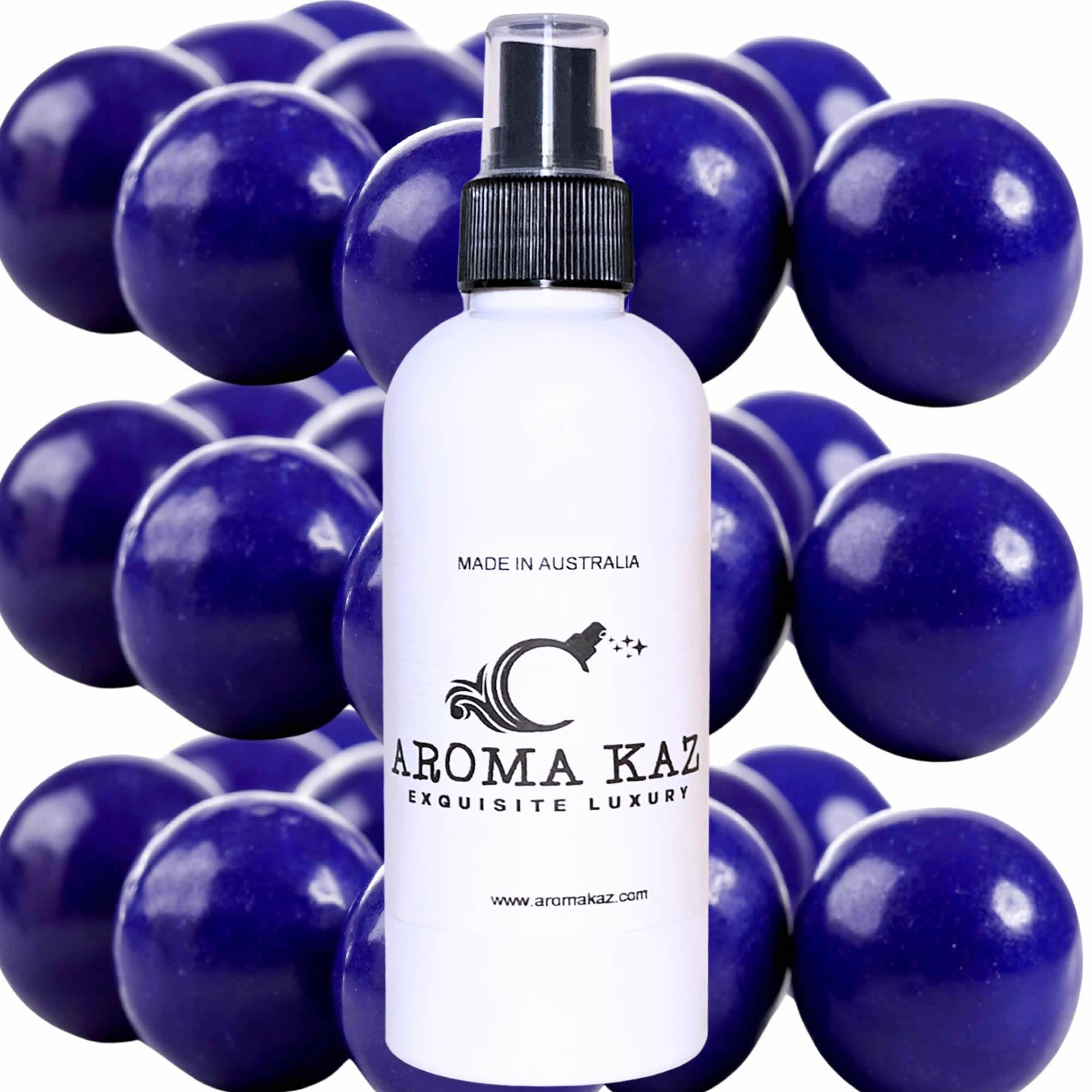 Grape Bubblegum Body Spray Mist Alcohol-Free Perfume Vegan Ingredients Cruelty-Free Fragrance Hand Poured Luxury for Everyday Wear