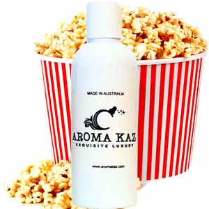 Caramel Popcorn Perfume Infused Body Wash/Bubble Bath/Shower Gel/Liquid Soap Vegan Cruelty Free Skincare