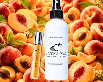 Apricot Peaches Body Spray Mist – Vegan, Cruelty-Free, Alcohol-Free Body Fragrance