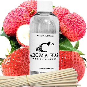 Pink Lychee Diffuser Oil – Vegan Alcohol-Free Home Fragrance