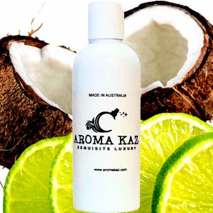 Coconut & Lime Bath/Body/Massage Oil Vegan Cruelty Free