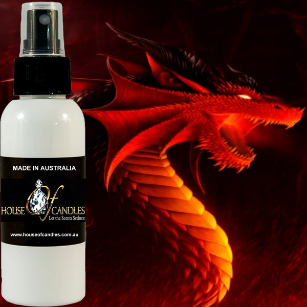 Dragons Blood Body Spray Mist Fragrance, Vegan Ingredients, Cruelty-Free, Alcohol Free Perfume, Hand Poured