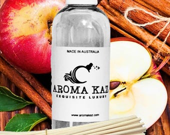 Apple Spice & Cinnamon Diffuser Oil – Vegan Alcohol-Free Home Fragrance