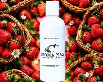 Fresh Strawberries Body Wash-Shower Gel Vegan