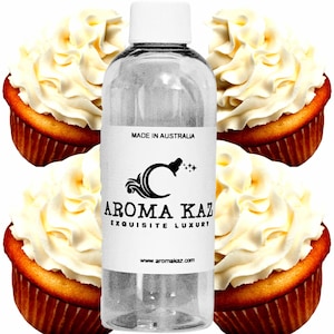 Vanilla Cupcakes Fragrance Oil for Soap Candle Perfume Making Bath Body Products Diffusers Air Fresheners Slime Vegan/Cruelty Free