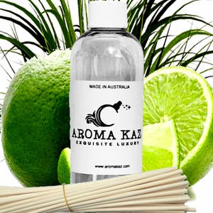 Lemongrass & Limes Diffuser Oil – Vegan Alcohol-Free Home Fragrance