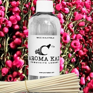 Australian Red Boronia Fragrance Oil Refill for Diffusers Vegan Cruelty-Free Room Scent Home Air Freshener/Deodorizer