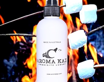 Firewood & Marshmallows Leinenspray | Auto-Lufterfrischer | Vegan Tierversuchsfrei | Langlebig