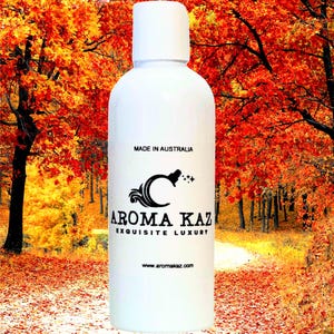 Oriental Sandalwood Perfume Infused Body Wash/Bubble Bath/Shower Gel/Liquid Soap Vegan Cruelty Free Skincare