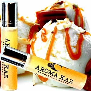 Vanilla Caramel Perfume Roll On Fragrance Oil Vegan Alcohol-Free