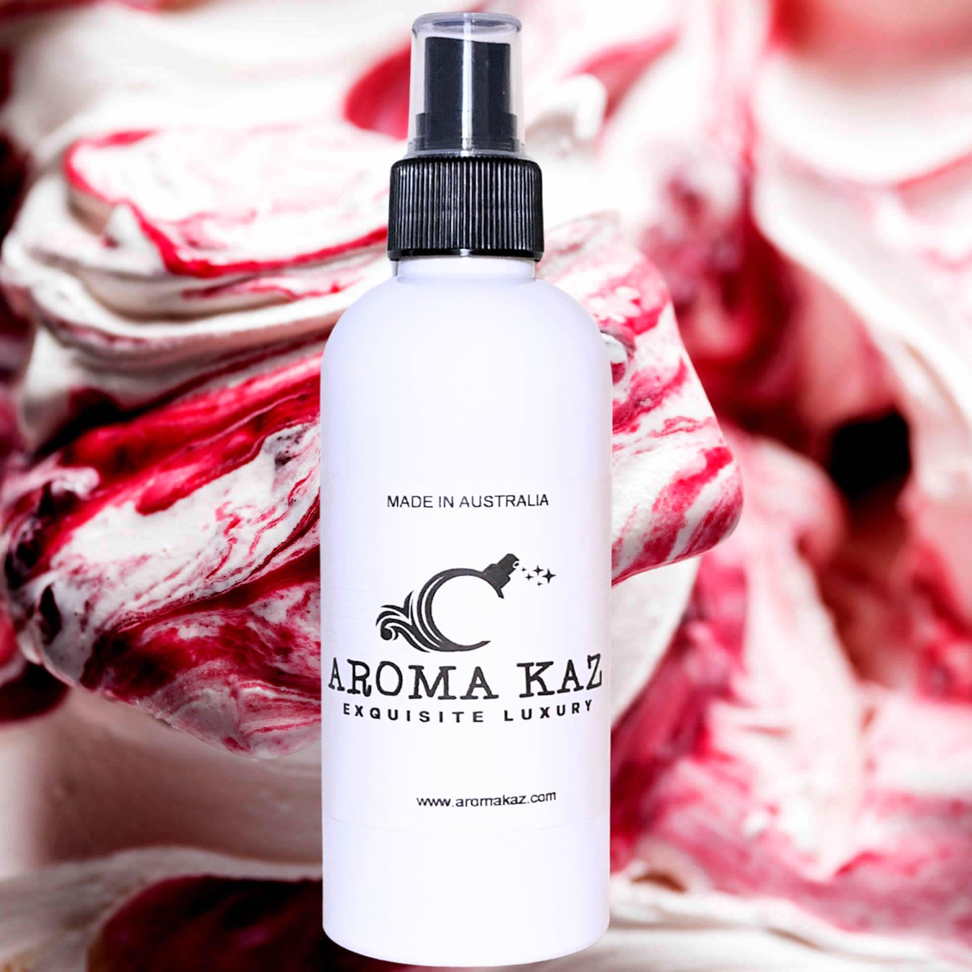 Cherry Musk Vanilla Body Spray Mist Alcohol-Free Perfume Vegan Ingredients Cruelty-Free Fragrance Hand Poured Luxury for Everyday Wear