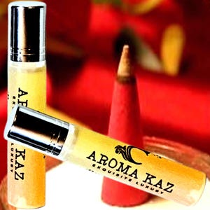 Nag Champa Roll-On Fragrance Oil Alcohol Free Perfume with Vegan Ingredients Cruelty-Free Hand Poured Scent for Daily Wear