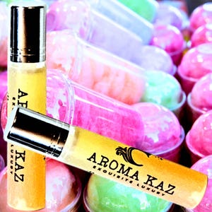 Cotton Candy Perfume Roll On Fragrance Oil Vegan Alcohol-Free