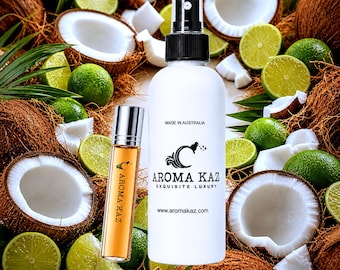 Coconut & Lime Body Spray Mist – Vegan, Cruelty-Free, Alcohol-Free Body Fragrance