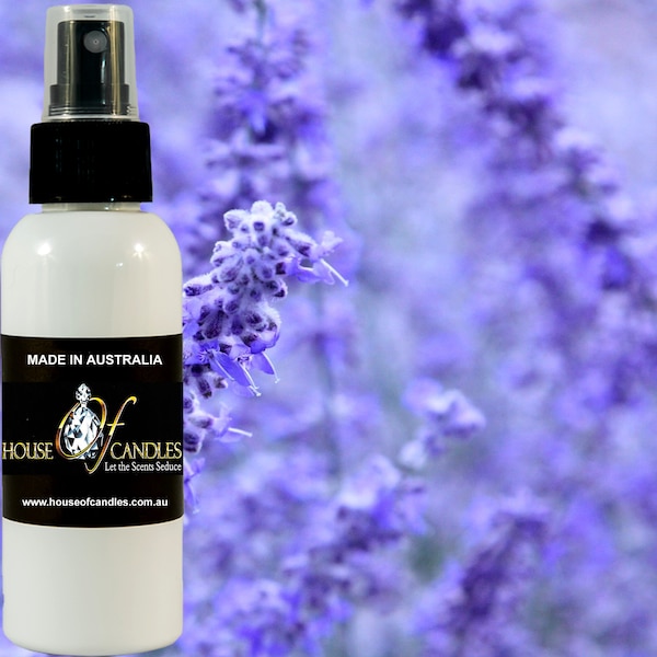 Fresh Lavender Scented Room Linen Bathroom Car Air Freshener Spray Mist, Vegan, Cruelty Free, Deodorizer, Home Fragrance