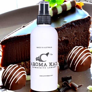 Choc Mint Cheesecake Body Spray Mist Alcohol-Free Perfume Vegan Ingredients Cruelty-Free Fragrance Hand Poured Luxury for Everyday Wear