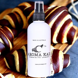 Chocolate Croissants Body Spray Mist Alcohol-Free Perfume Vegan Ingredients Cruelty-Free Fragrance Hand Poured Luxury for Everyday Wear