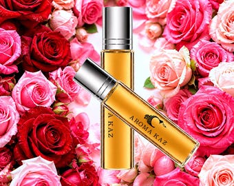 Fresh Roses Roll On Fragrance Oil – Vegan, Alcohol-Free, Cruelty-Free