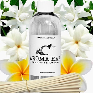 Frangipani Gardenia Jasmine Fragrance Oil Refill for Diffusers Room Air Freshener