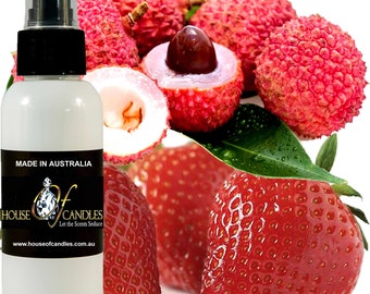 Pink Lychee Body Spray Mist Fragrance, Vegan Ingredients, Cruelty-Free, Alcohol Free Perfume, Hand Poured