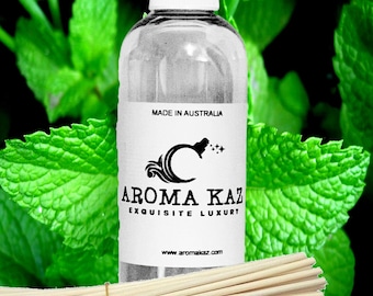 Fresh Peppermint Diffuser Oil – Vegan Alcohol-Free Home Fragrance
