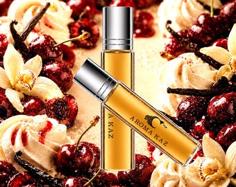 Cherry Vanilla Roll On Fragrance Oil – Vegan, Alcohol-Free, Cruelty-Free