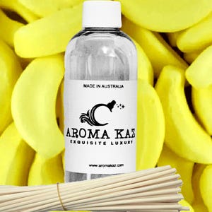 Banana Lollies Fragrance Oil Refill for Diffusers Vegan Cruelty-Free Room Scent Home Air Freshener/Deodorizer