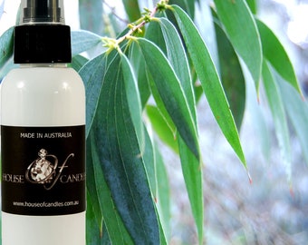 Australian Eucalyptus Body Spray Mist Fragrance, Vegan Ingredients, Cruelty-Free, Alcohol Free Perfume, Hand Poured