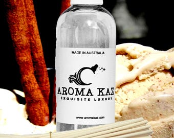 Cremiger Zimt Vanille Duftöl - Veganer, alkoholfreier Raumduft