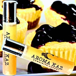 Black Cherry Cheesecake Perfume Roll On Fragrance Oil Vegan Alcohol-Free