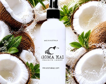 Fresh Coconut Room Linen Spray Car Air Freshener – Vegan, Cruelty Free, Long Lasting