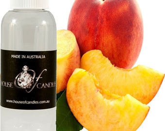 Juicy Peaches Fragrance Oil For Soap Candle Making Body Butter Lotion Air Freshener Slime Oil Burner Diffusers Perfume Oil Potpourri