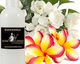 Frangipani Gardenia Jasmin duftendes Bade-Körper-Massage-Öl, vegane Aromatherapie-Mischung, tierversuchsfreies Entspannungsöl