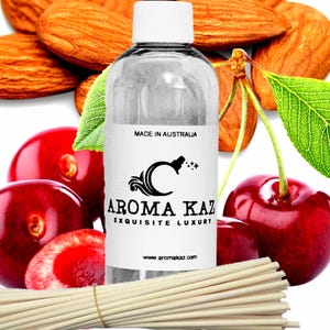 Cherry Almond Diffuser Oil – Vegan Alcohol-Free Home Fragrance