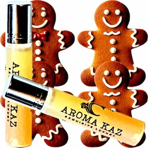 Gingerbread Perfume Roll On Fragrance Oil Vegan Alcohol-Free
