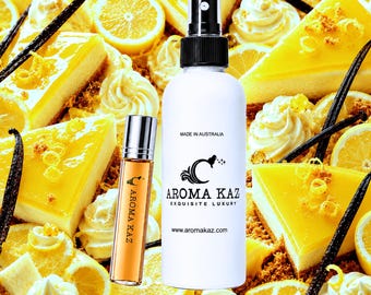 Lemon Cheesecake Body Spray Mist – Vegan, Cruelty-Free, Alcohol-Free Body Fragrance