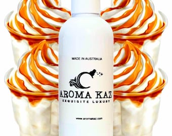 バニラキャラメルバスボディマッサージオイル｜ビーガン・クルエルティフリー｜オーストラリア製ハンドメイド