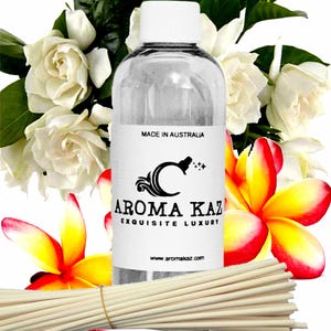 Recharge d'huile de parfum pour diffuseur de jasmin, gardénia frangipanier