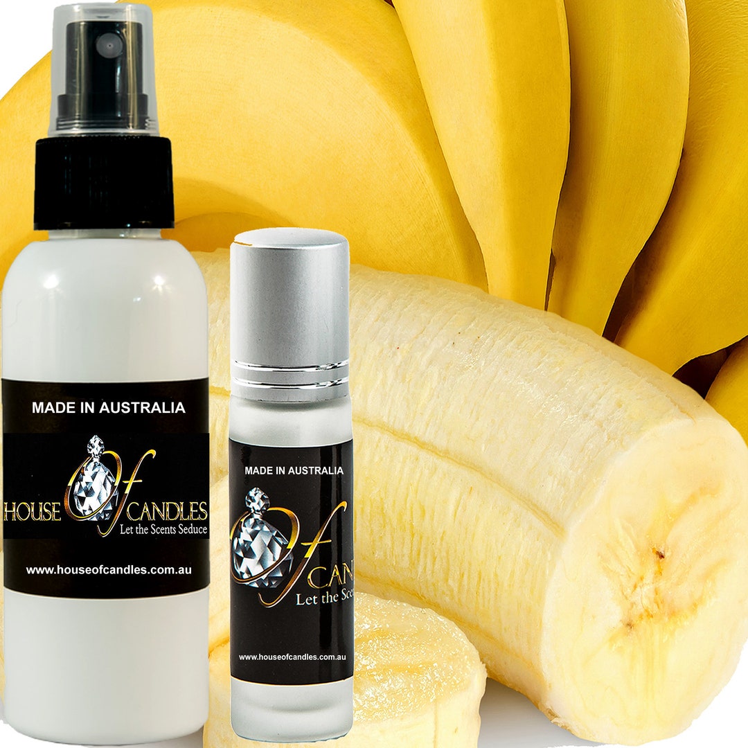 Fresh Bananas Scented Perfume Body Spray & Roll on Fragrance Etsy