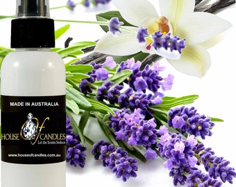 Lavender & Vanilla Body Spray Mist Fragrance, Vegan Ingredients, Cruelty-Free, Alcohol Free Perfume, Hand Poured